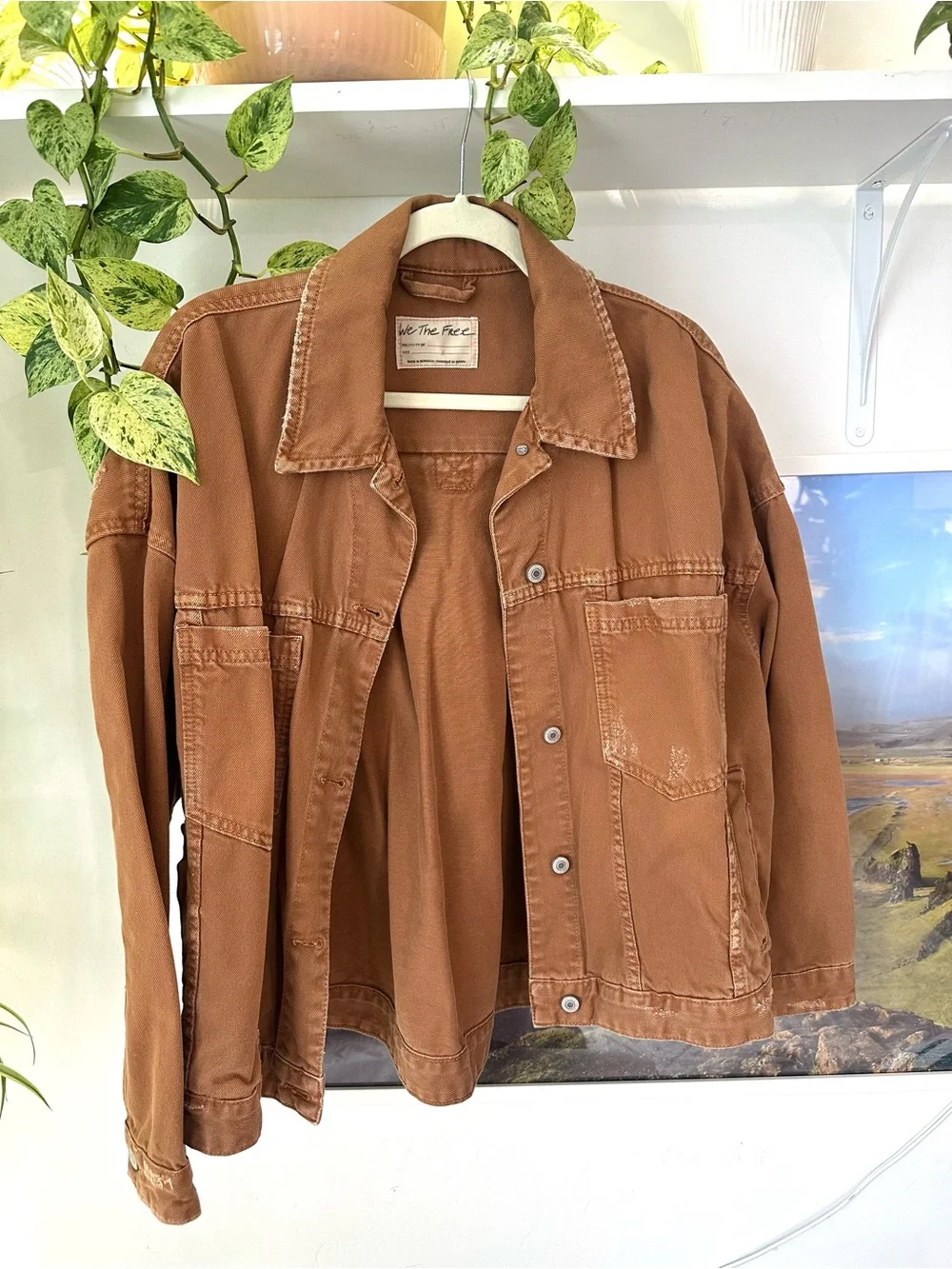 We The Free Opal Swing Denim Jacket - Picture 3 of 6